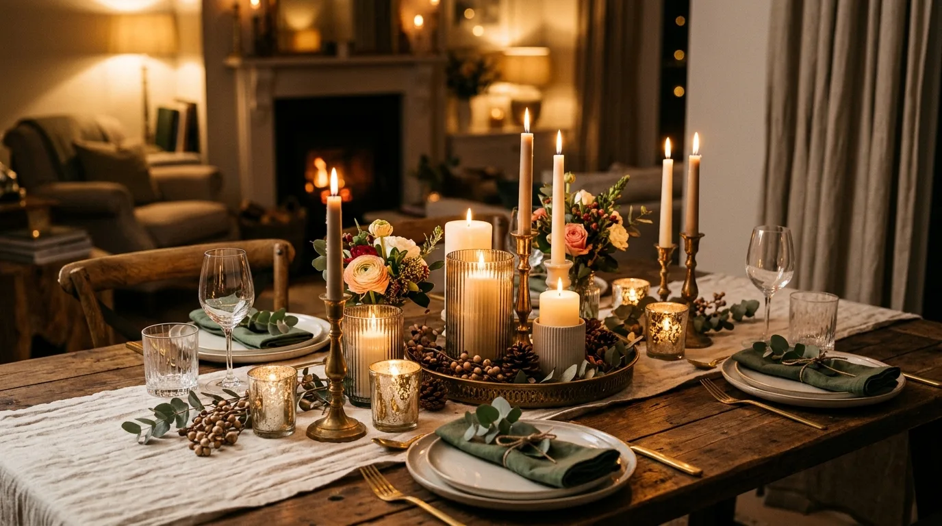 Candle Decor Setup for 10 cute and cheap home decor ideas that look expensive